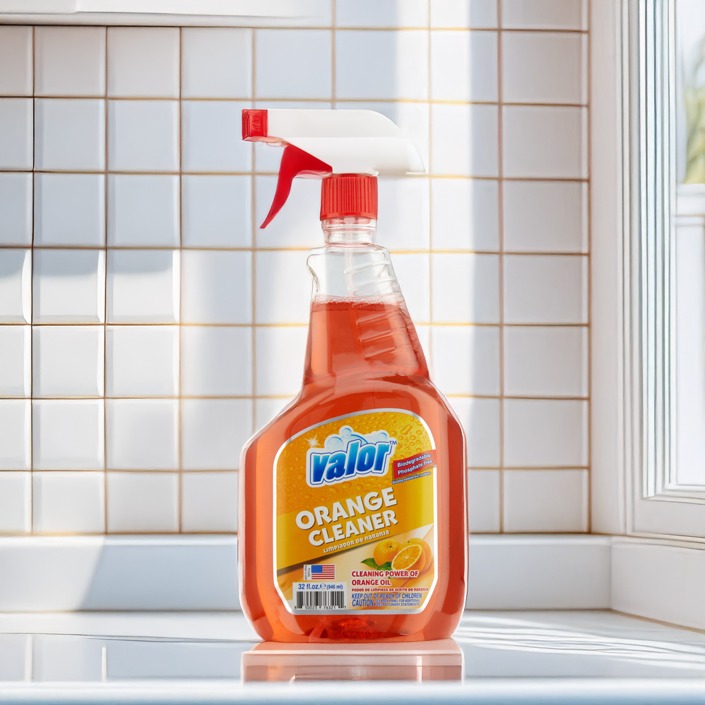 Orange Multi Purpose Cleaner Trigger Sprayer