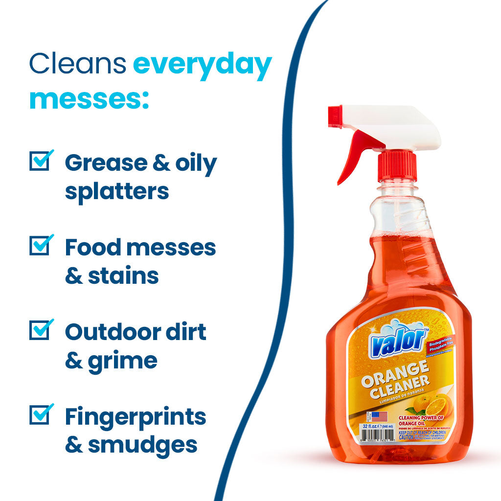 Orange Multi Purpose Cleaner Trigger Sprayer
