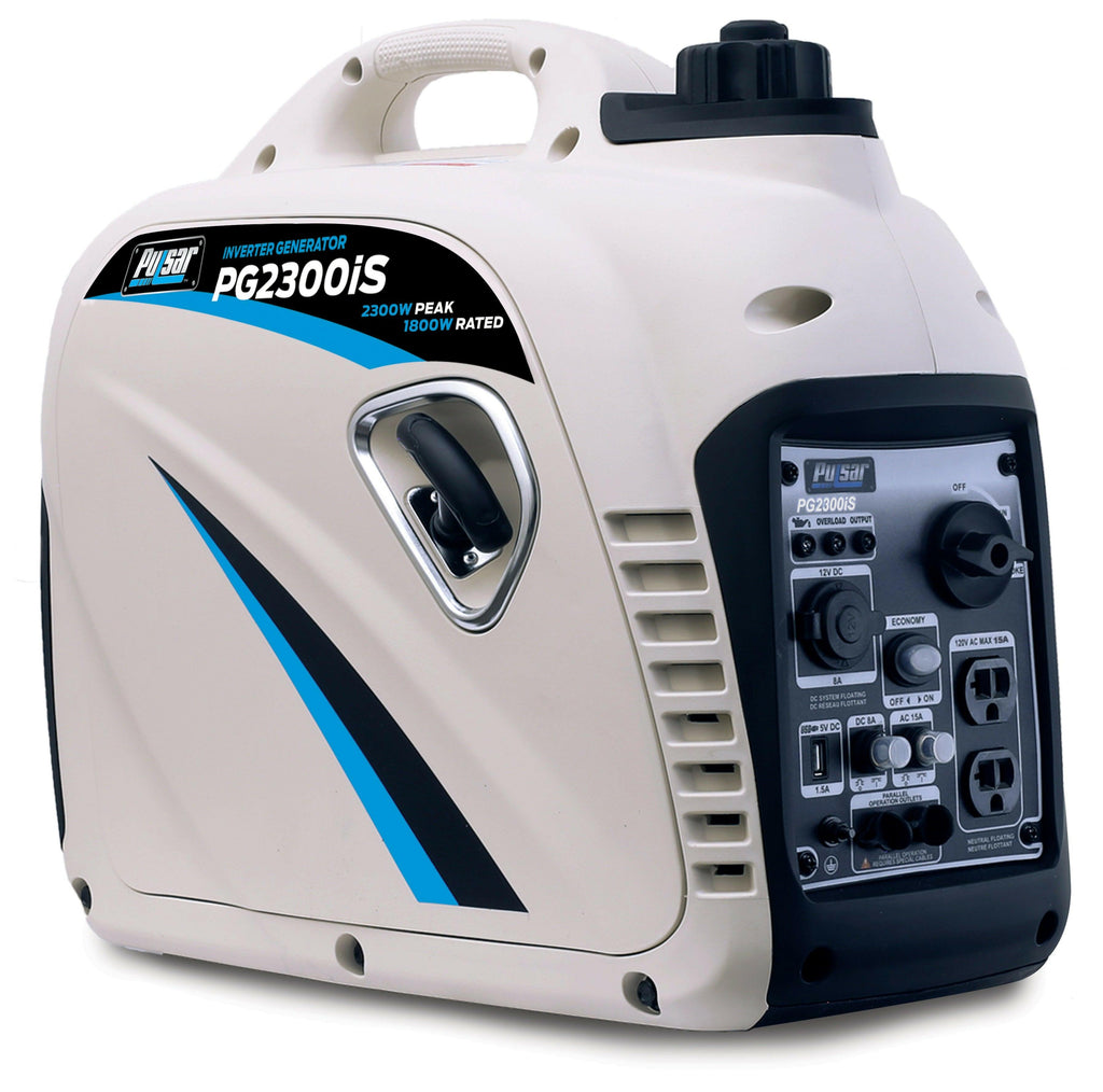 Pulsar 2300W Quiet Inverter Generator – Camping & RV Power, Parallel Ready