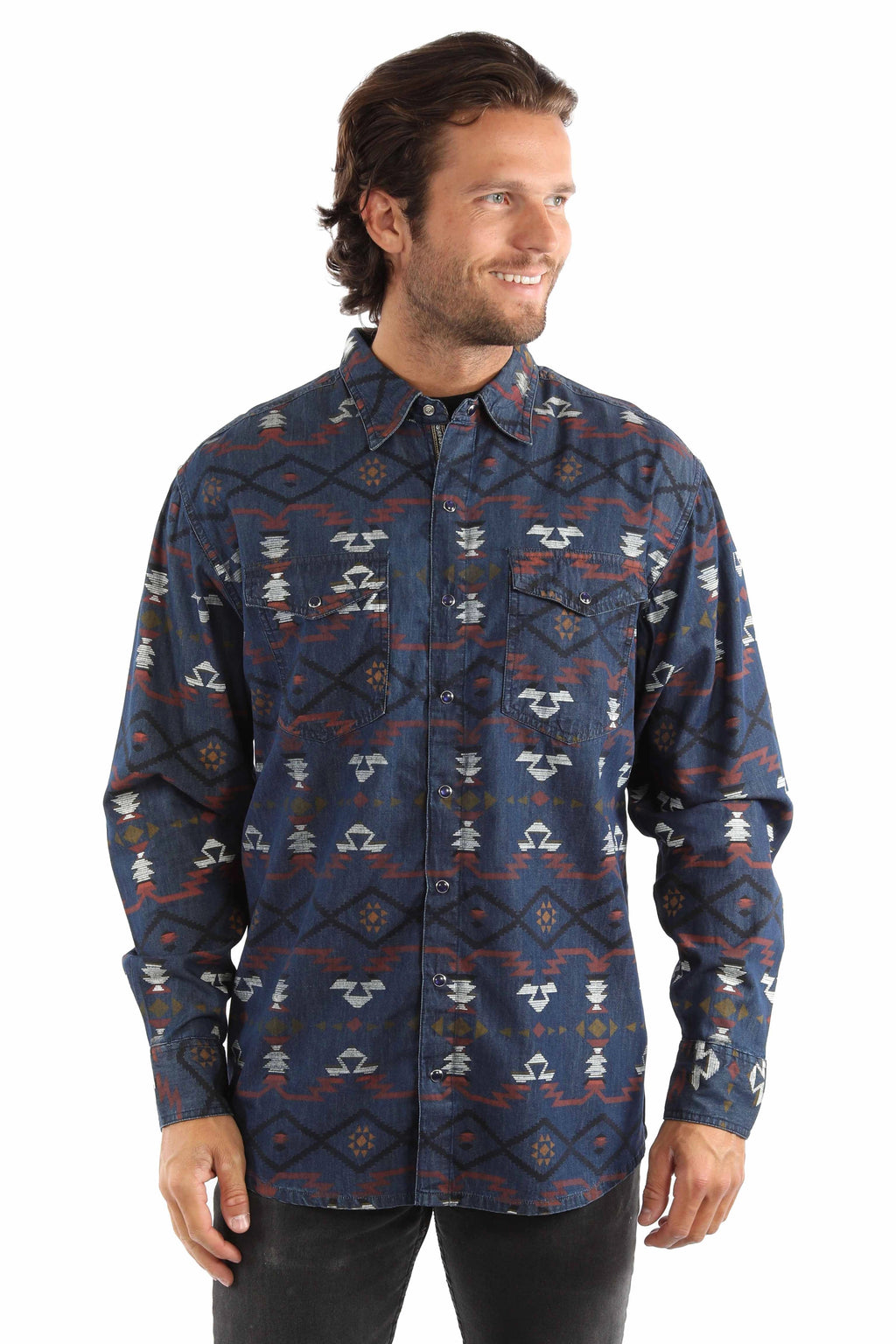Scully Signature Southwest - Men's Dress Shirt