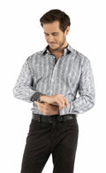 Scully Paisley Jacquard - Men's Western Shirt