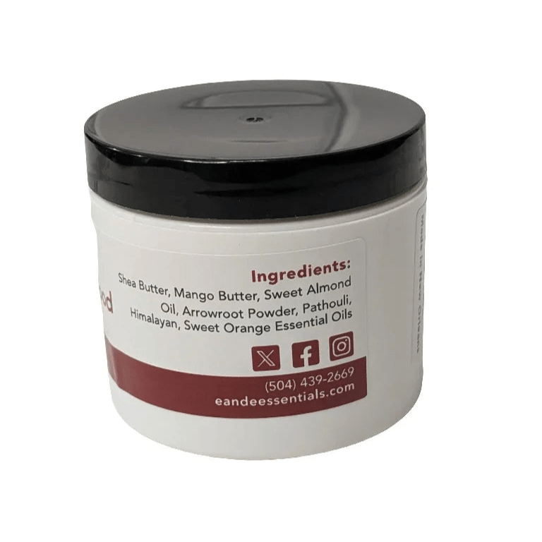 Patchouli & Cedarwood Whipped Body Butter for Dry Skin