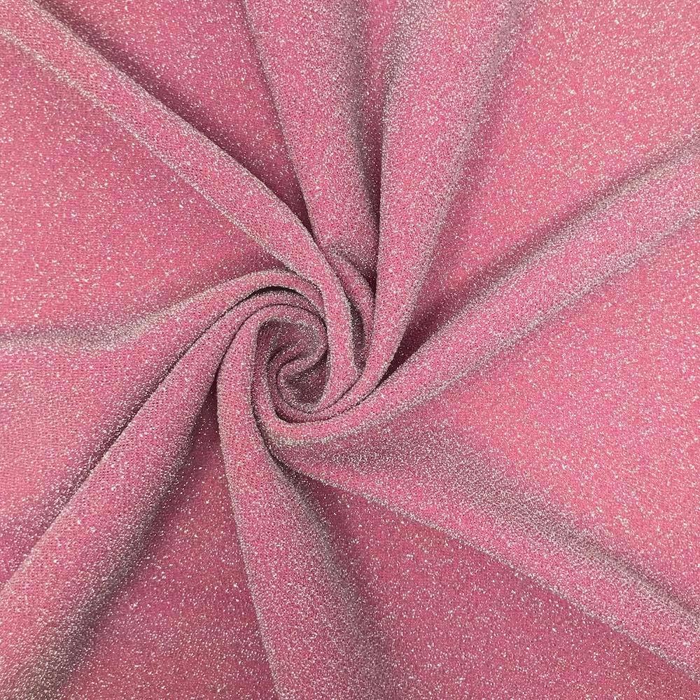 Petite Fit Hyper Pink Shimmer Collared Sleeveless Jumpsuit [Sizes SM-1X]