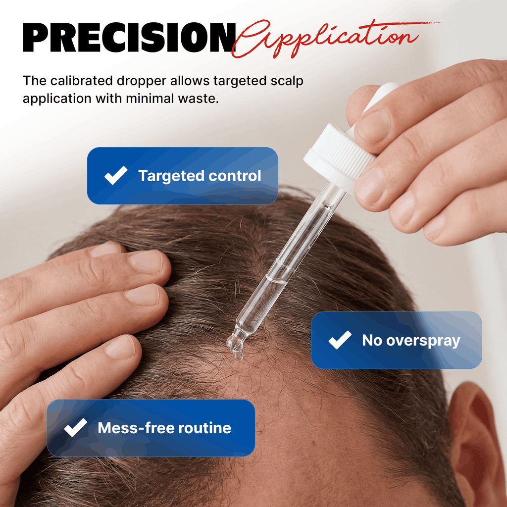 Kirkland Minoxidil Liquid Extra Strength Hair Regrowth Treatment, 5% Topical Solution, 6 Months Supply
