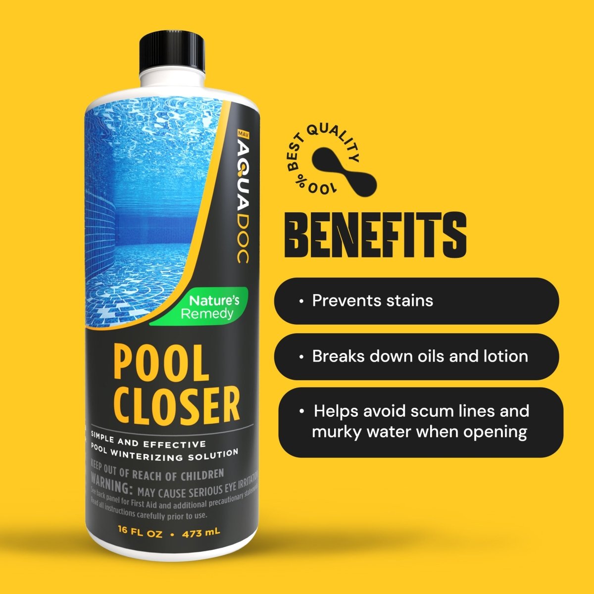 Pool Closer - All-in-one Pool Winter Closing Kit