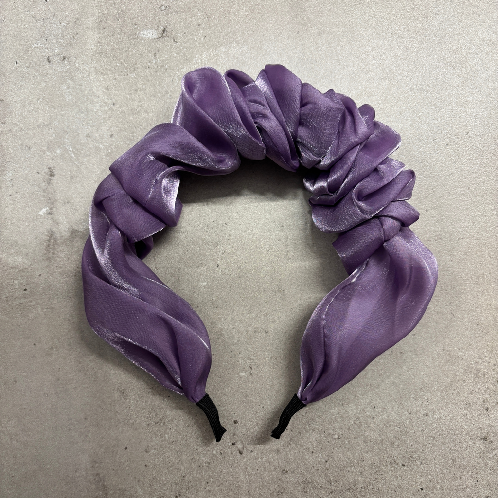 Luxe Crinkle Chiffon Headbands - 3 Color Options