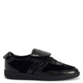 Giuseppe Zanotti League Men's Low-Top Sneakers in Leather & Velvet with Rubber Sole