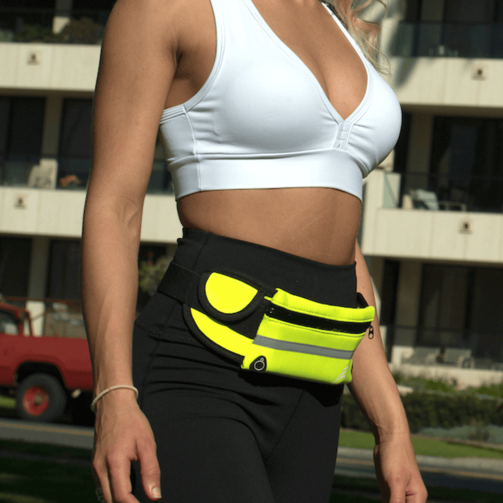 JupiterGear Sports Running Belt and Travel Fanny Pack for Jogging, Cycling and Outdoors with Water Resistant Pockets