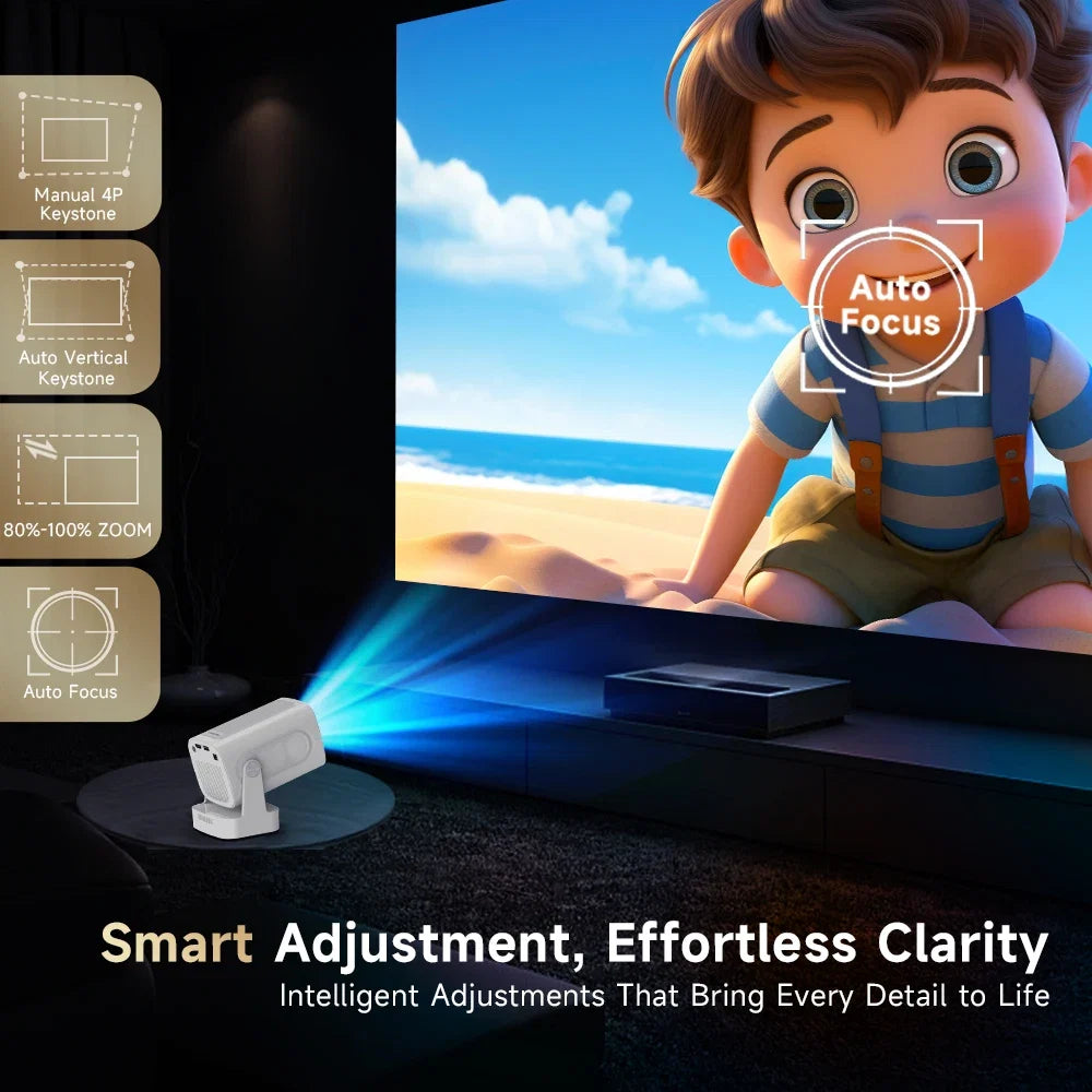 Magcubic HY310 Auto Focus Outdoor Projector 1080P 4K Android11