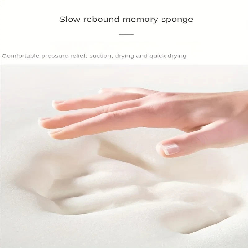 Long Hair Absorbent Bathroom Mat – Furry Non-Slip Shower, Toilet & Entrance Foot Wiping Rug