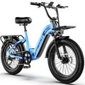 CYBERVELO EK12 1000W Electric Fat Tire Bike With Removable Battery