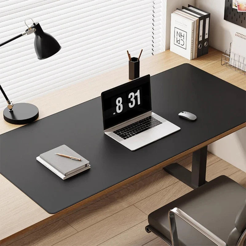 Large Mouse Pad – PU Leather Waterproof Desk Protector Mat for Office, Gaming, Keyboard & PC Accessories