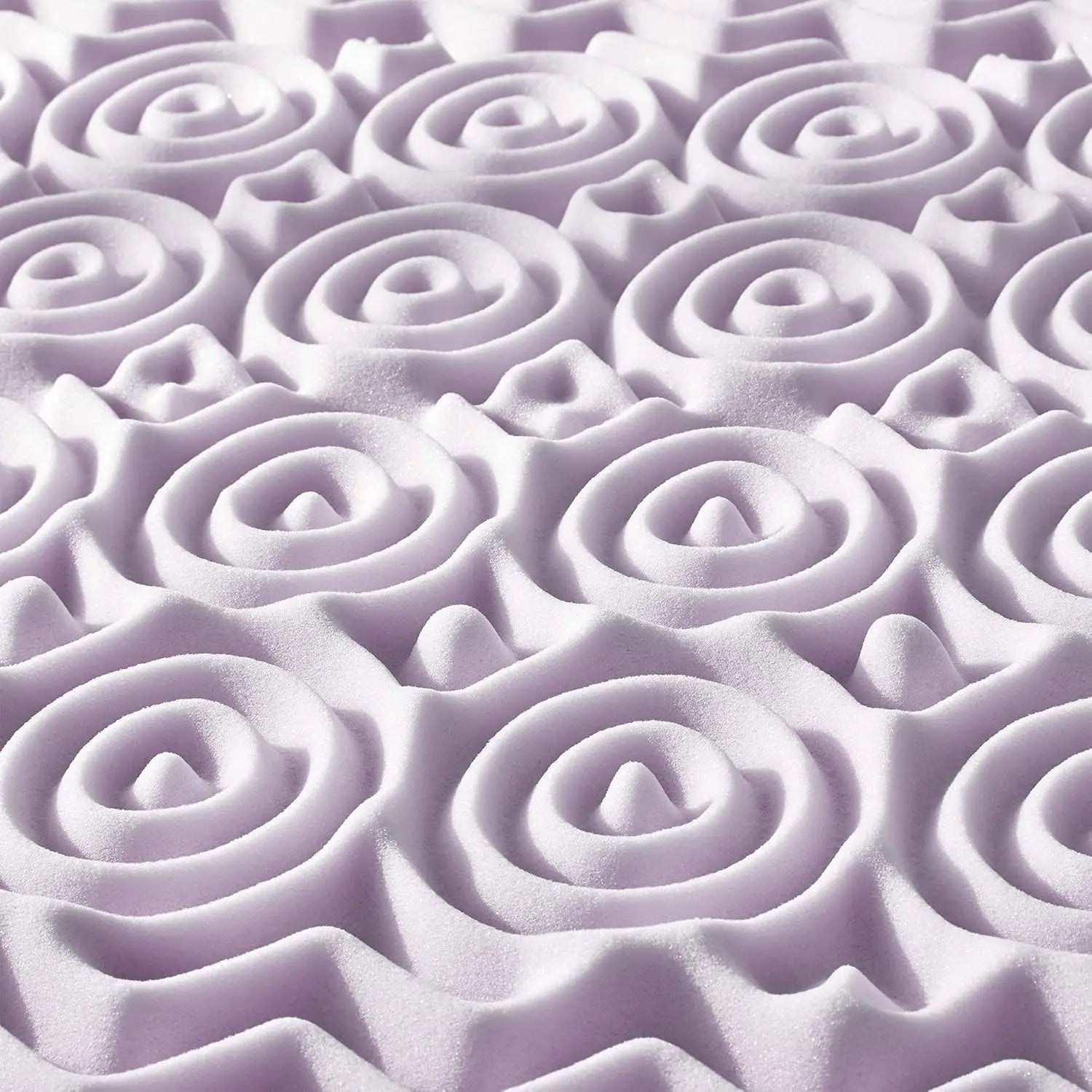 5-Zone Memory Foam Mattress Topper With Lavender Infusion
