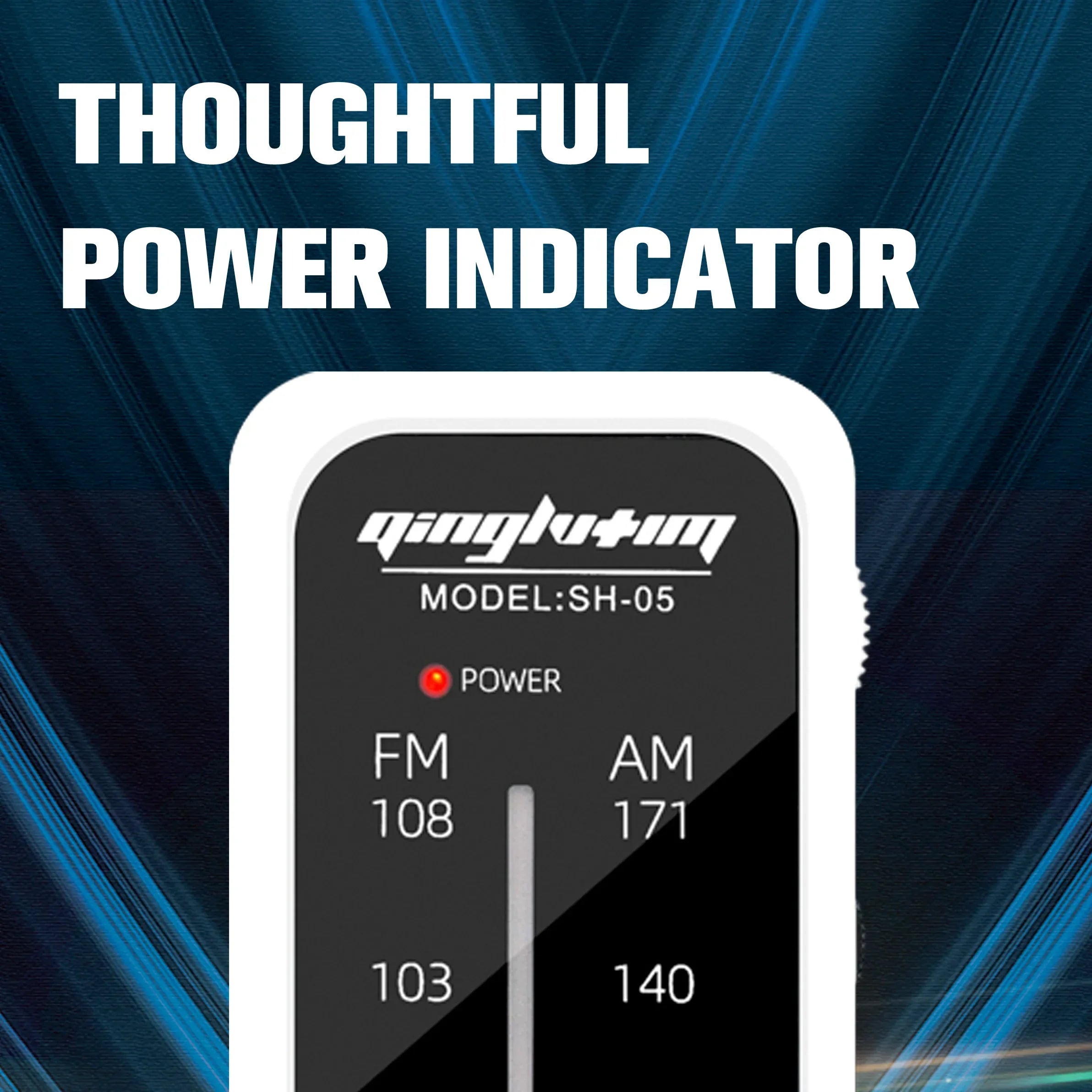 Compact Multi-Band Radio White