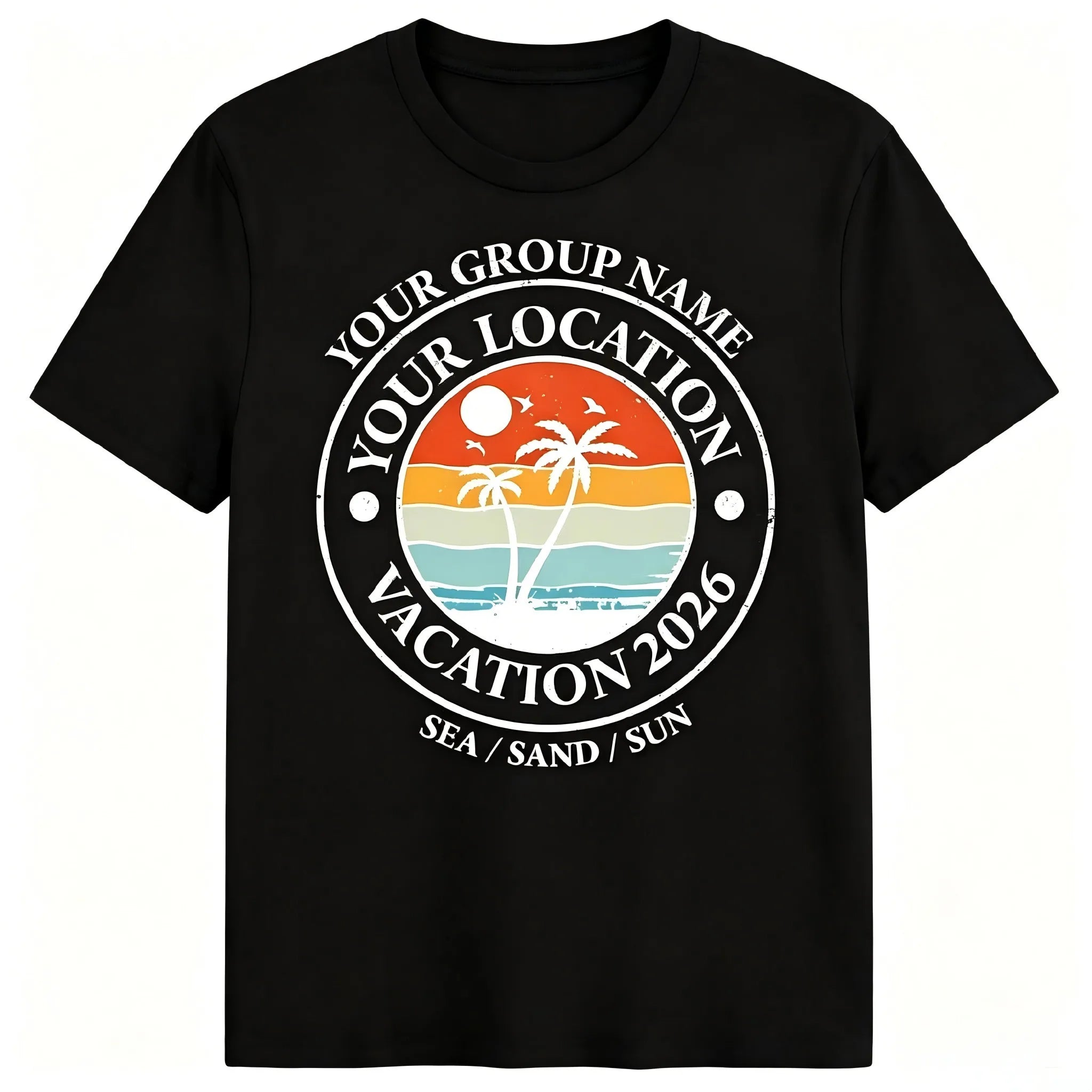 Personalized Summer Vacation Shirt For Family Cruise Graphic Tee