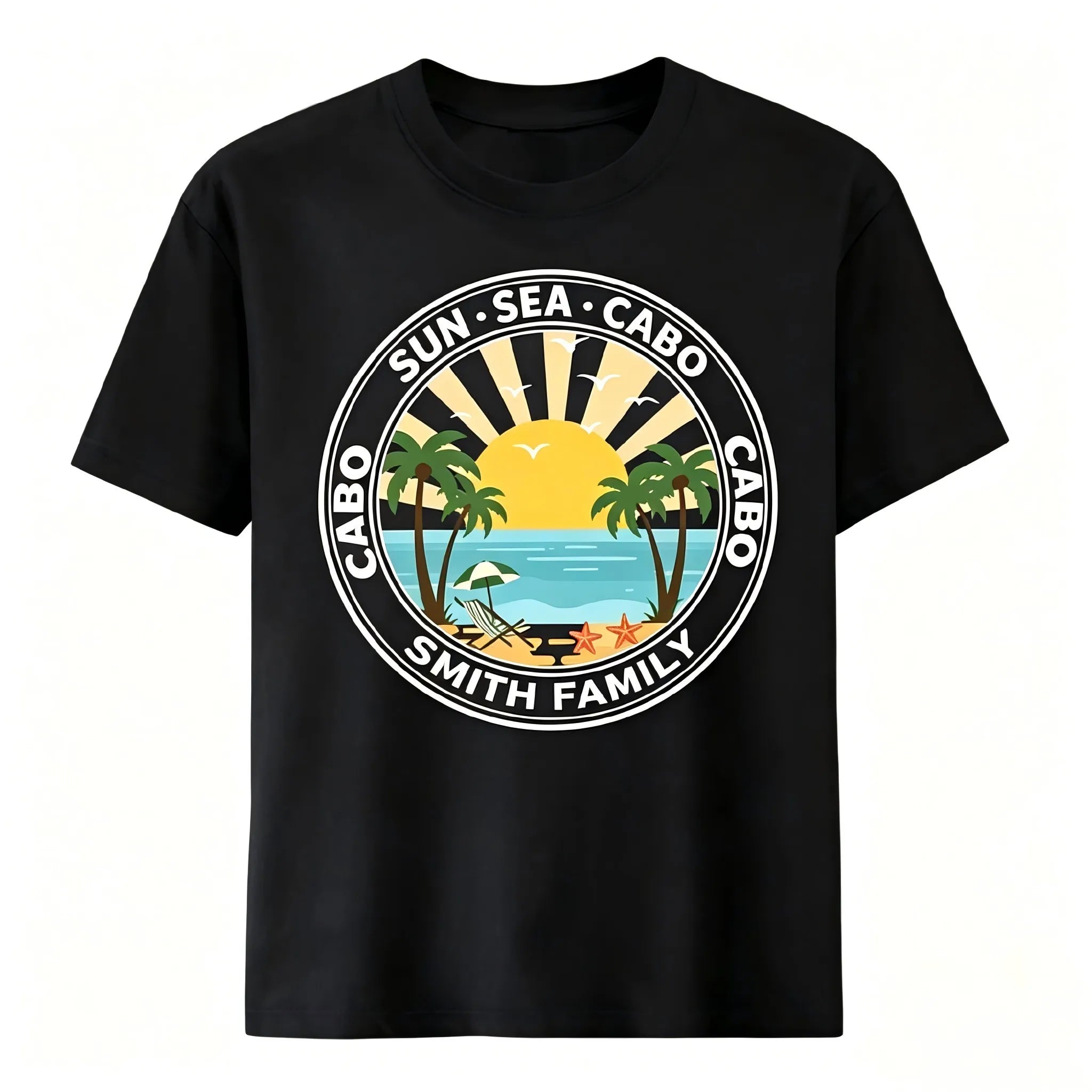 Personalized Summer Vacation Shirt For Family Cruise Graphic Tee