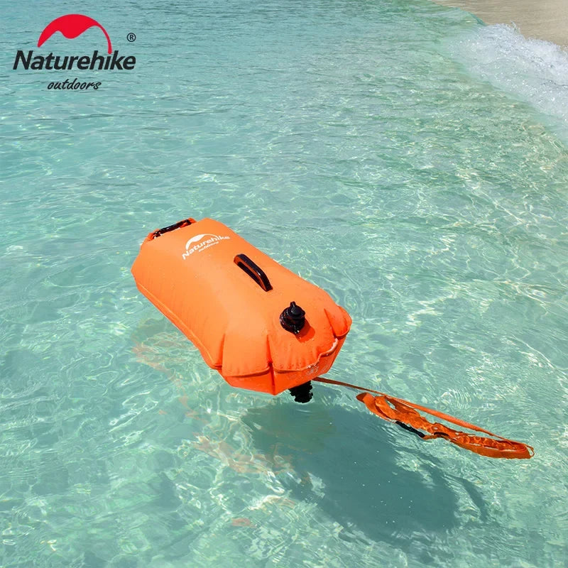 Naturehike Inflatable Swimming Buoy Dry Bag Flotation Float Dual Airbag