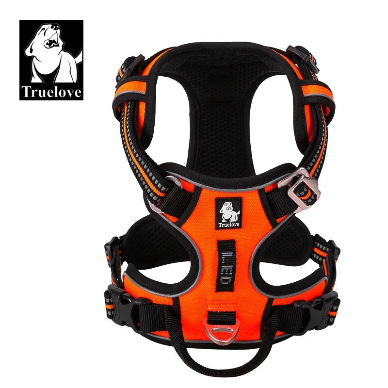 TRUELOVEB Reflective Quick Release Explosionproof Dog Harness
