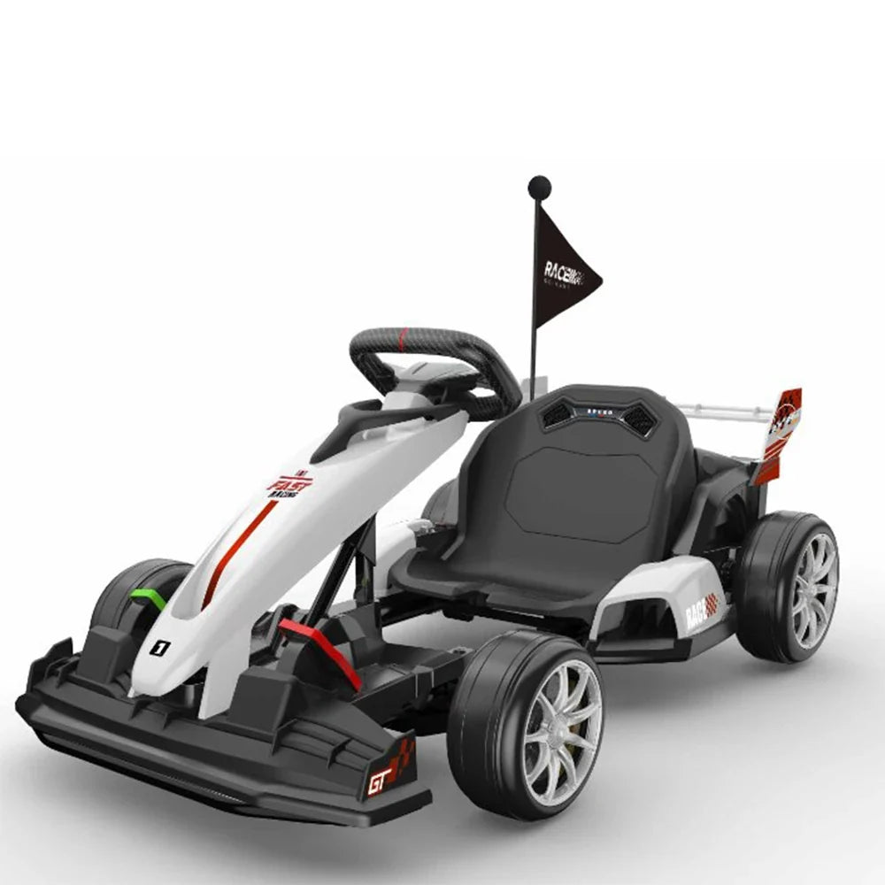 HiMISSE 24V Electric Ride On Car For Kids Drift Kart