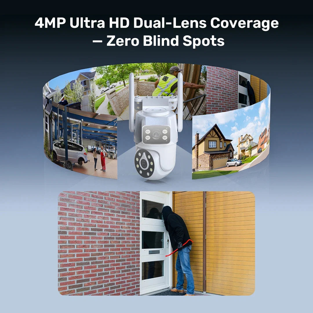 ANNKE 4MP WiFi Dual Lens Security System With 16CH NVR