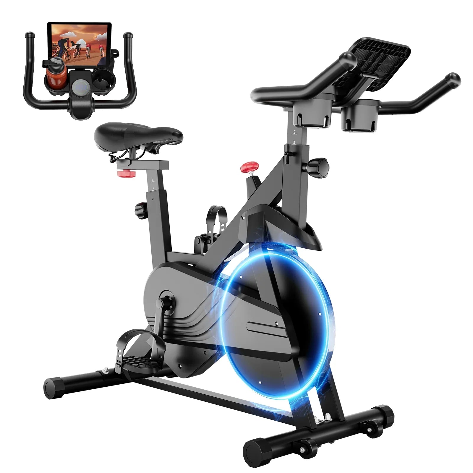 Superun Low Noise 32 Level Magnetic Exercise Bike For Home