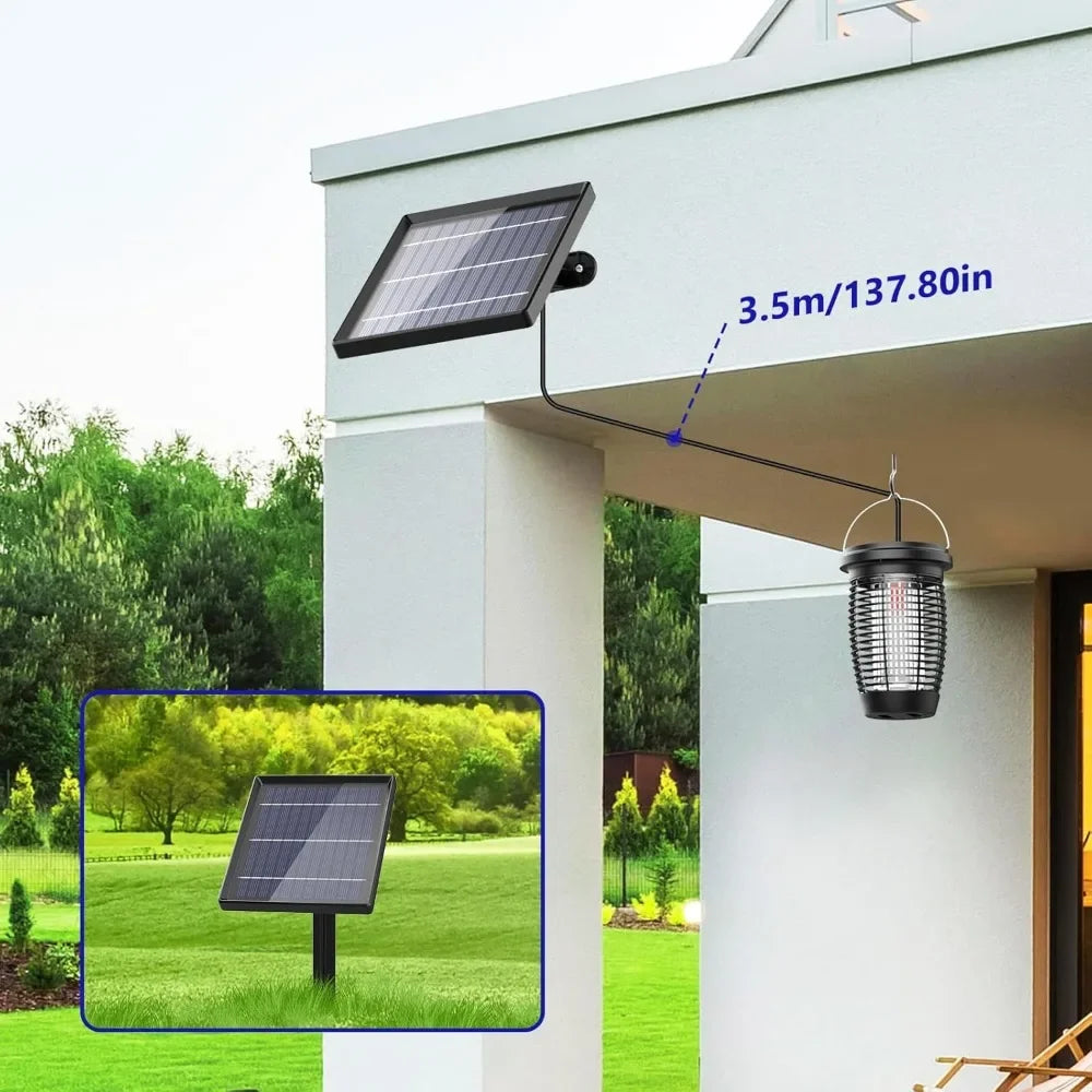 AISITIN Solar Bug Zapper 2-in-1 Mosquito Killer Lamp