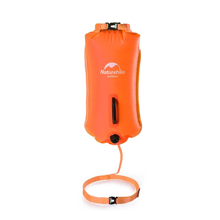Naturehike Inflatable Swimming Buoy Dry Bag Flotation Float Dual Airbag