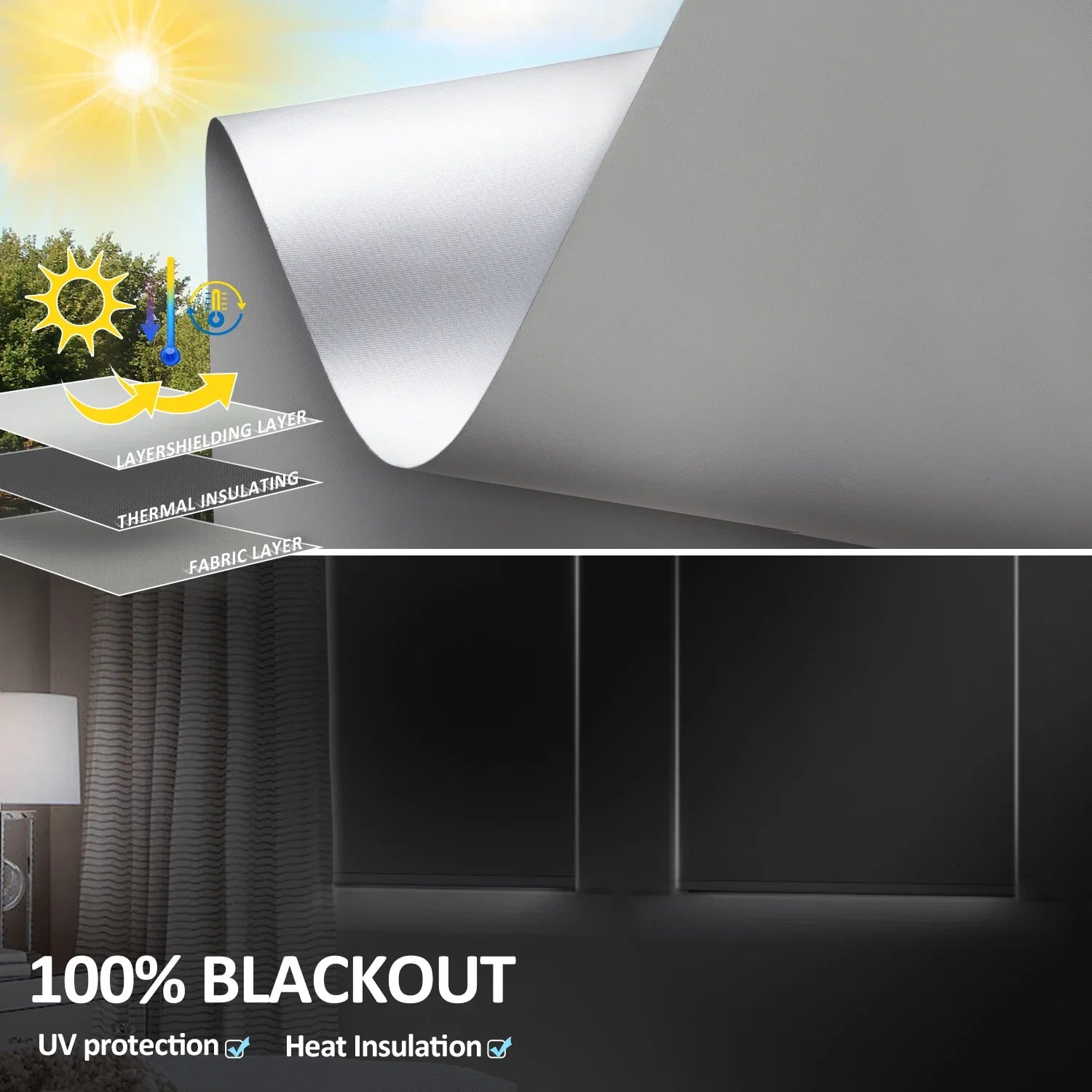 Format Smart Roller Shades With Remote Control For Windows