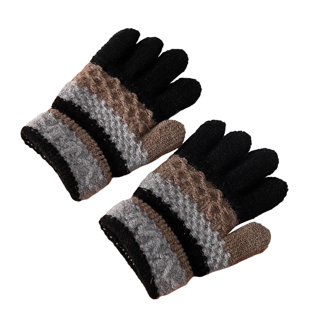 Kids Winter Gloves For Boys And Girls Full-Finger Mittens