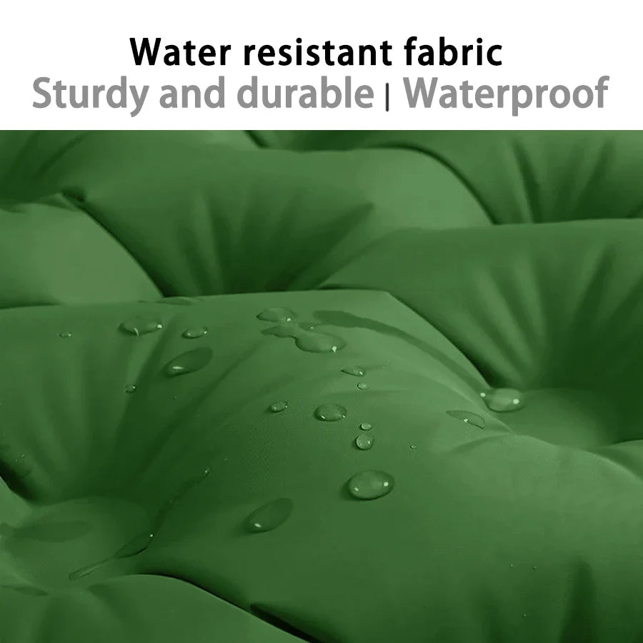 By Inflating Double Inflatable Camping Mattress Ultralight Sleeping Pad