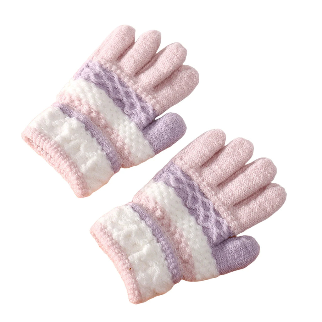 Kids Winter Gloves For Boys And Girls Full-Finger Mittens