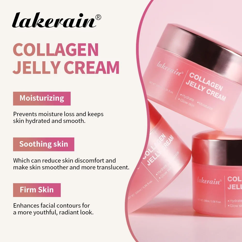 Lakerain Anti Aging Collagen Jelly Cream With Niacinamide Moisturizer