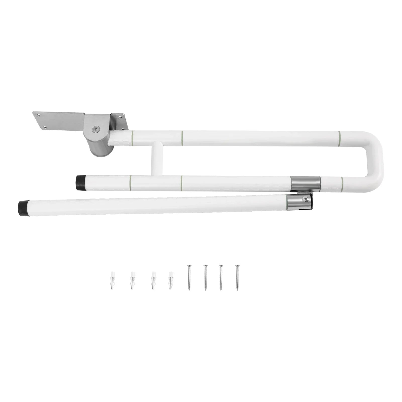 Foldable Toilet Grab Bar Non Slip Handrail For Bathroom Safety