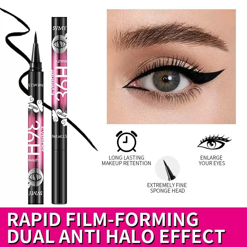 12 Pack Liquid Eyeliner Set Waterproof Long Lasting