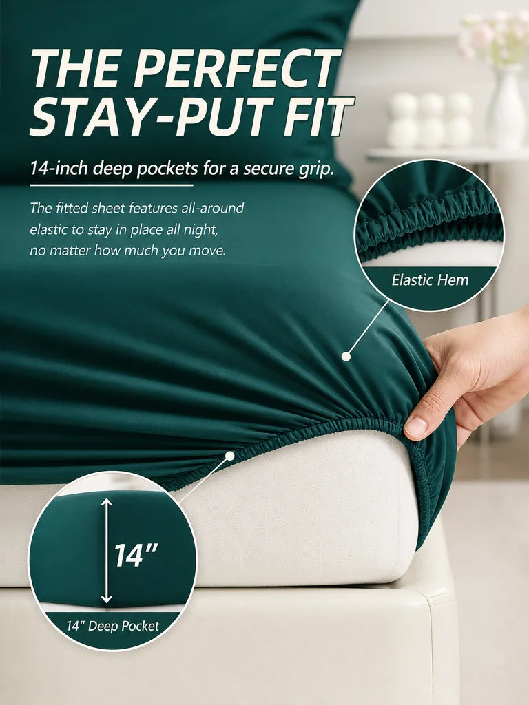 EasYum Bedding Sets 5 To 7 Piece Comforter Sheet Pillowcases