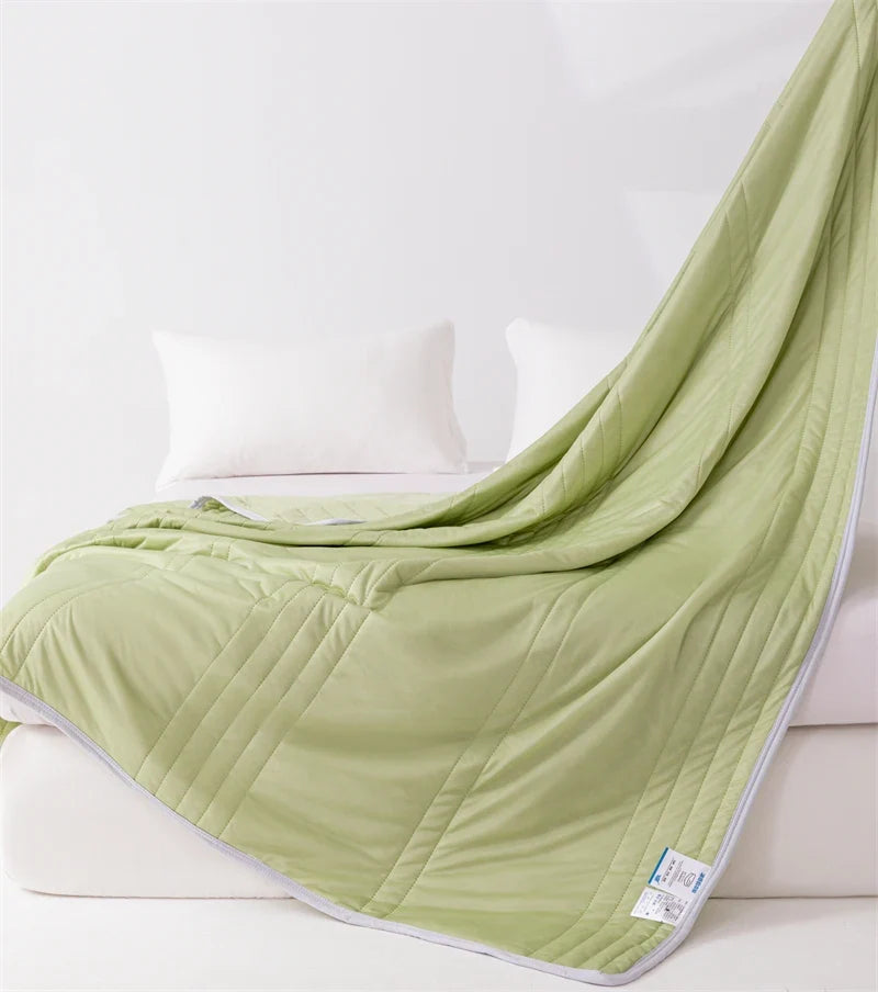 KDV Cooling Summer Blanket Lightweight Polyester Washable Breathable Comforter