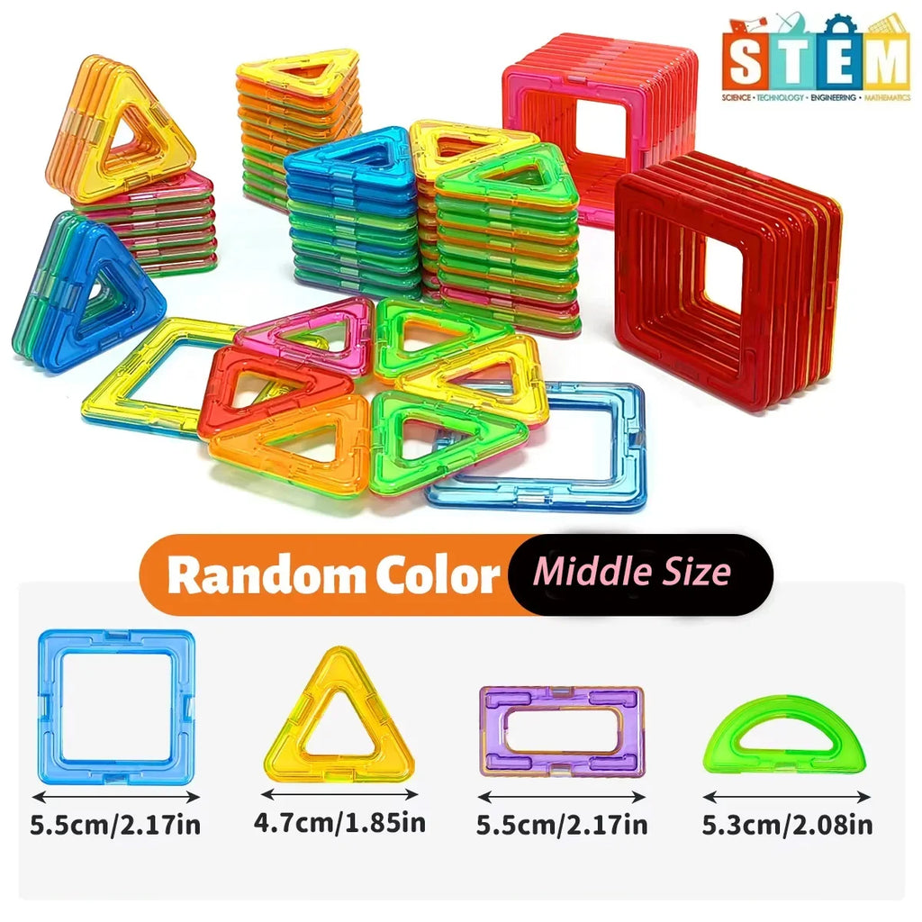 Magnetic Building Blocks Toy For Kids 3D Puzzle Creativity