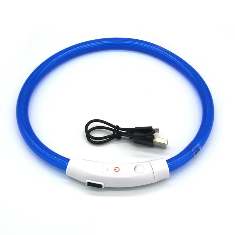 LED Dog Luminous Collar for Night Safety
