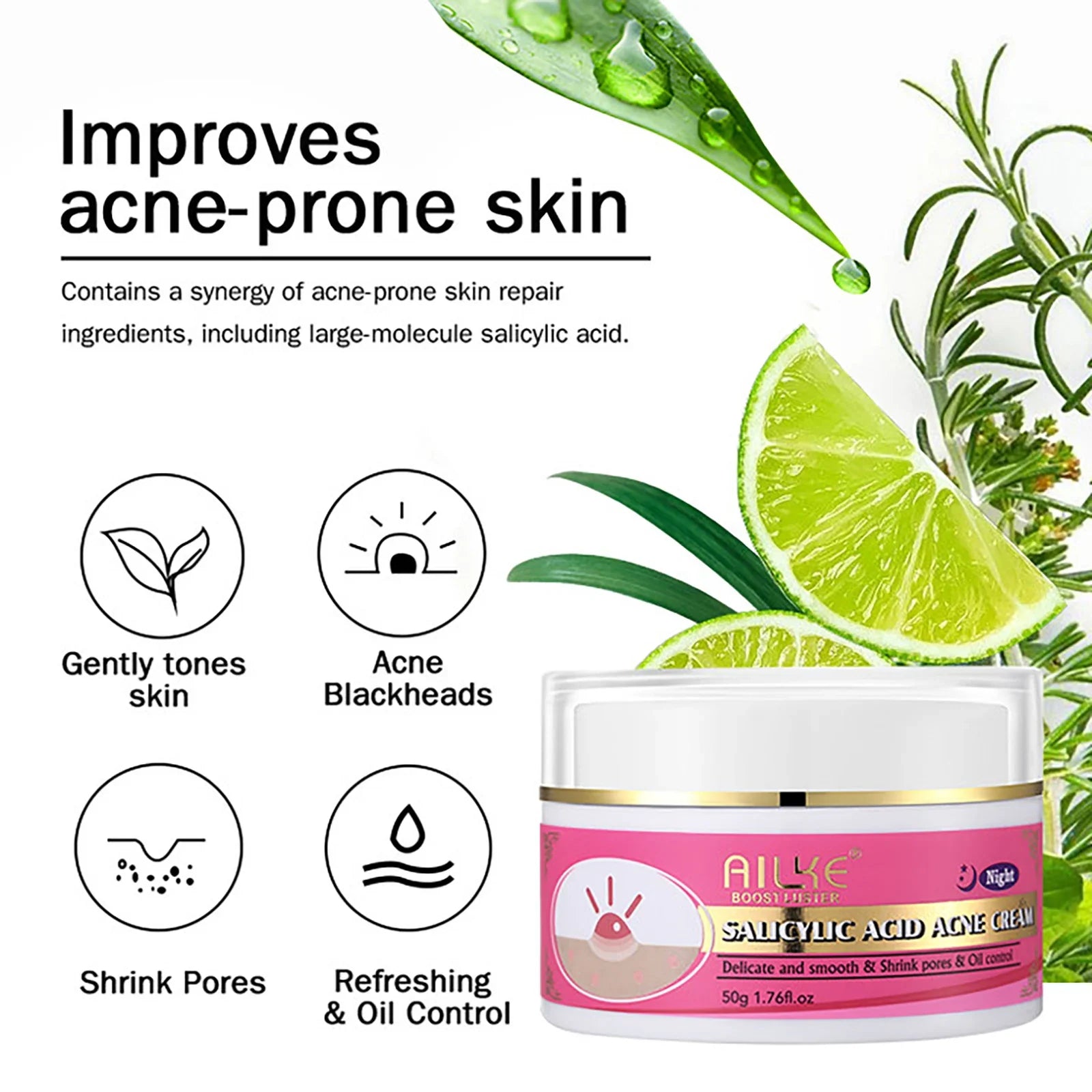 AILKE Natural Skin Brightening Set For Clearer Brighter Skin