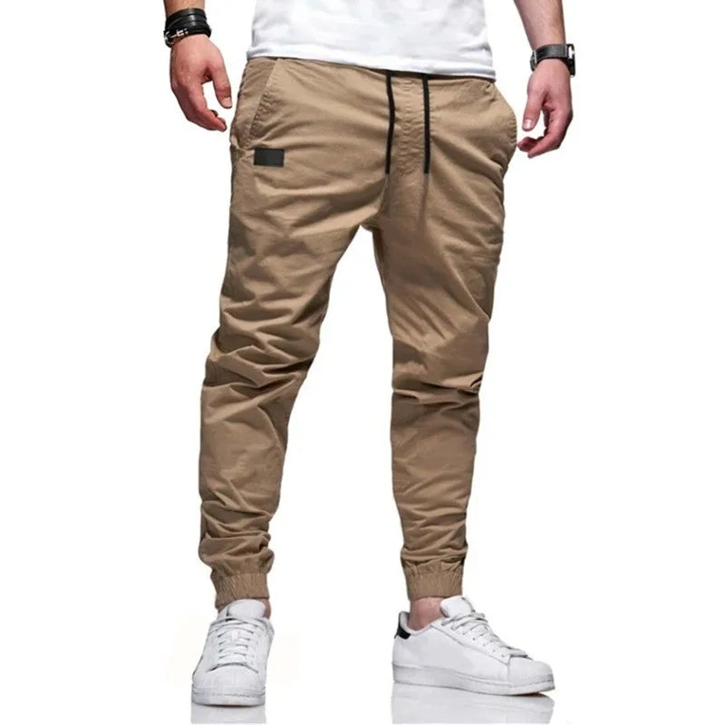Men's Cargo Jogger Pants With Multi Pocket Styling
