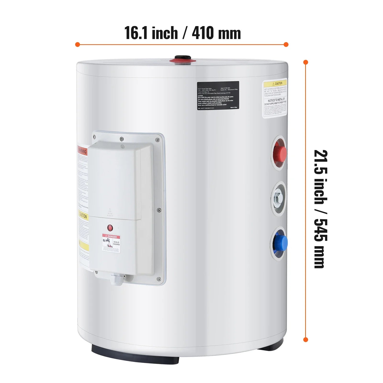 SucceBuy Electric Tankless Water Heater With LED Display