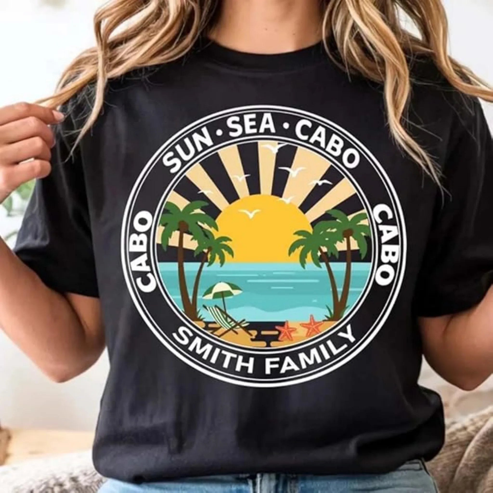 Personalized Summer Vacation Shirt For Family Cruise Graphic Tee
