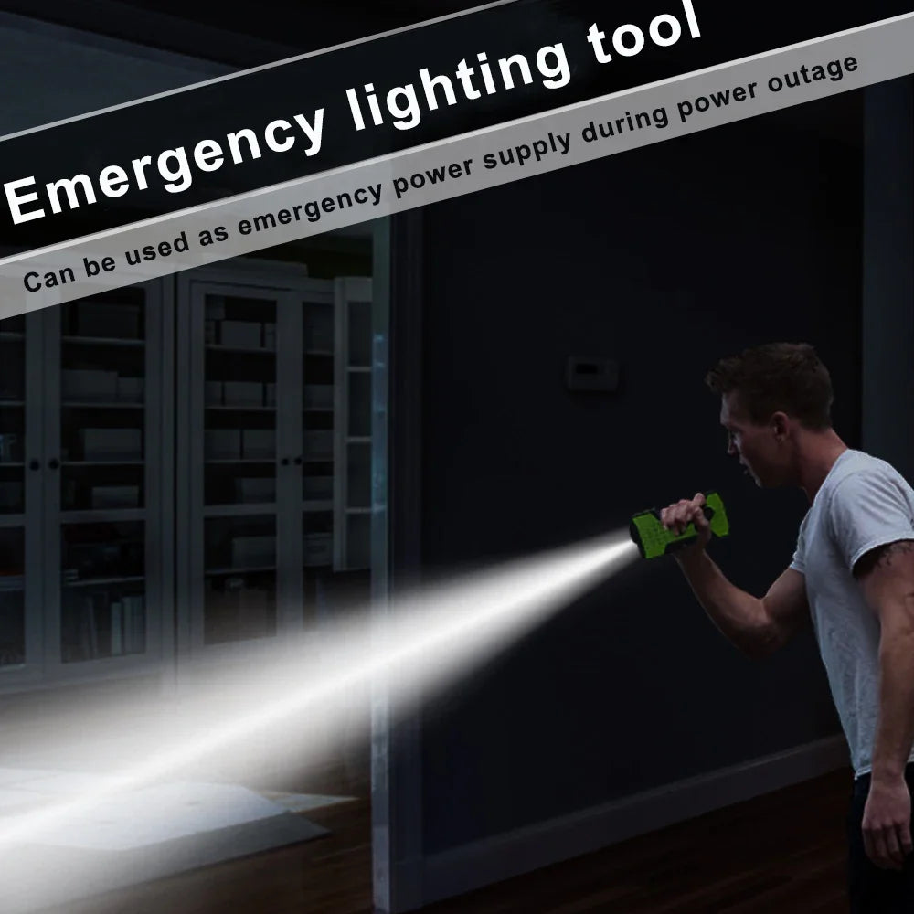 NNEOBA Emergency Radio with Power Bank Green