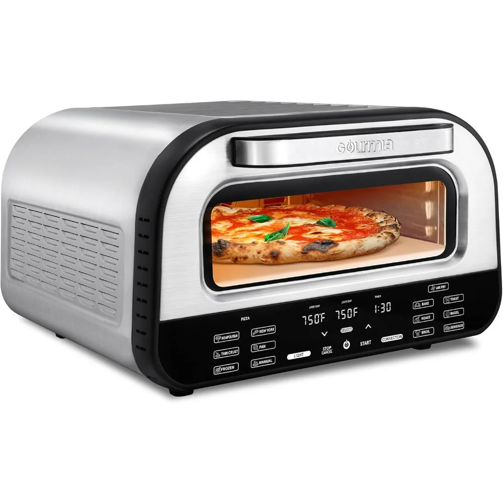 Gourmia Indoor Pizza Oven Air Fryer Toaster 1800W Countertop