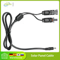 Solar Panel Connector to DC5.5mm*2.1mm Adapter Cable for Ctolity/Jackery/Bluetti Portables