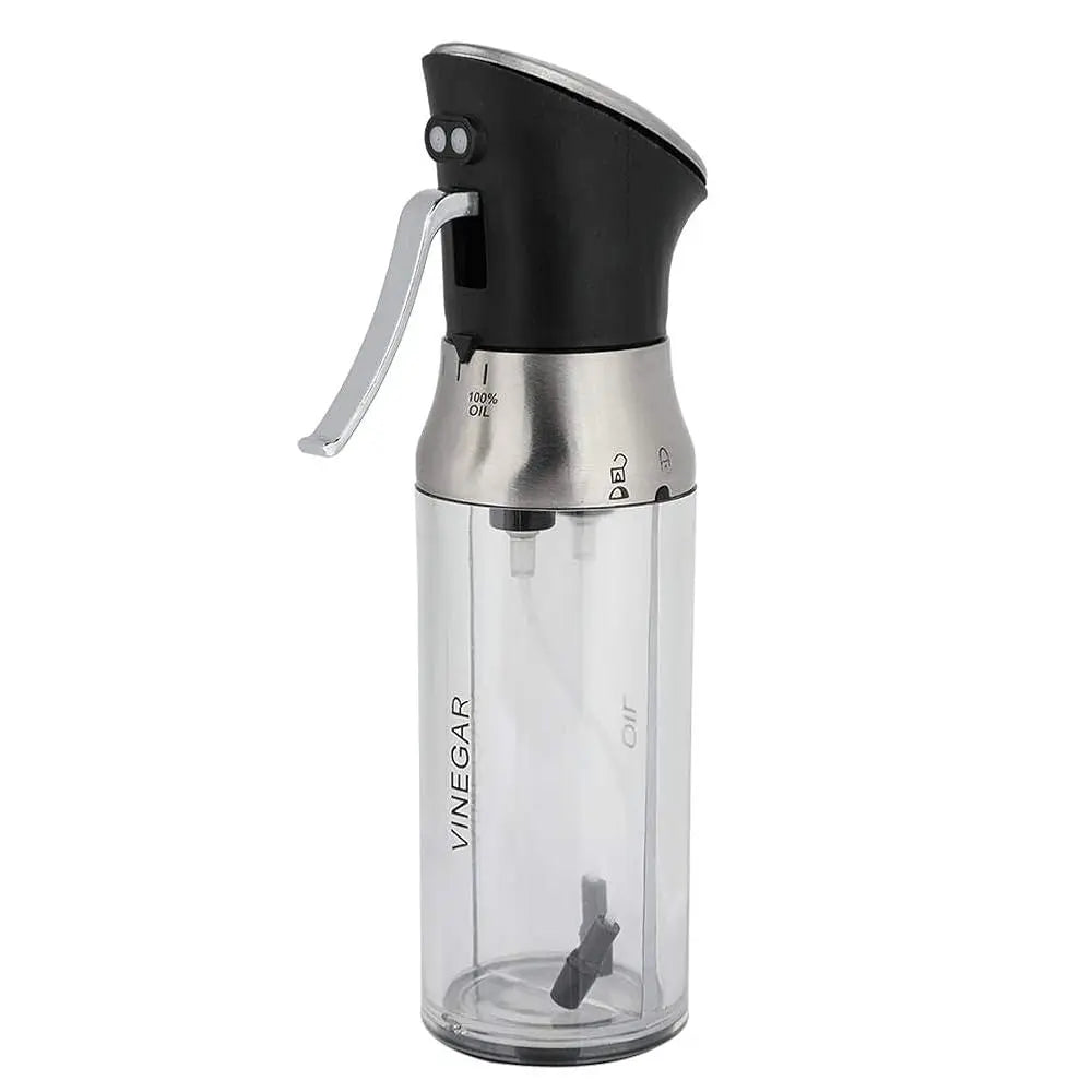 BONJEAN Oil Dispenser Dual Nozzle Spray Bottle for Cooking Oil