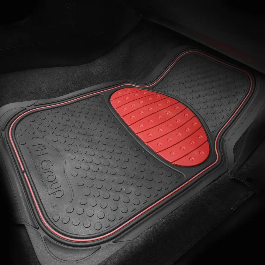 Universal Fit Rubber Car Floor Mats Heavy Duty Climaproof