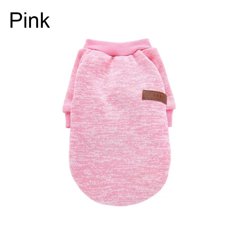 Cozy Fleece Winter Clothes for Small Dog Breeds
