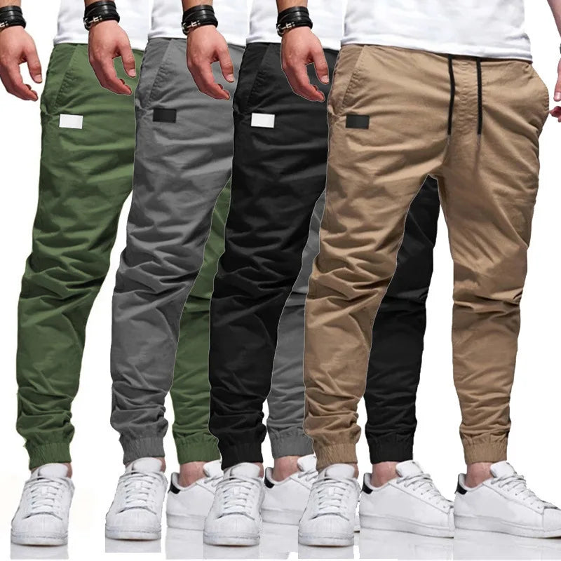 Men's Cargo Jogger Pants With Multi Pocket Styling