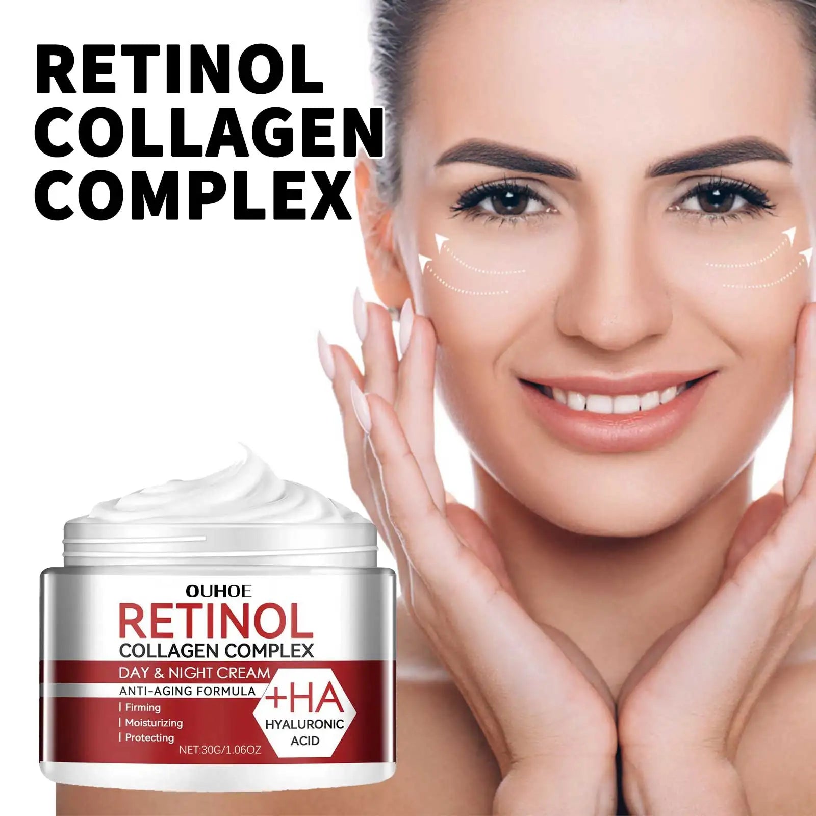 Ouhoe Retinol Collagen Complex Day Night Cream Hyaluronic Acid